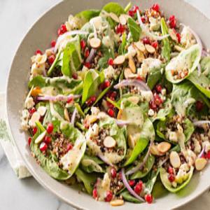 Pomegranate-Quinoa Spinach Salad_image