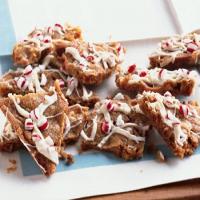 White Chocolate and Peppermint Cookie Brittle image