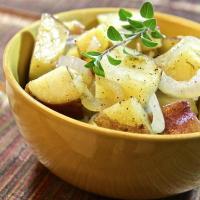 Microwaved Potatoes Lyonnaise image