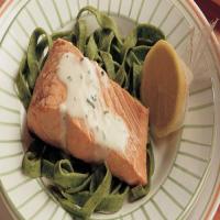 Salmon with Rosemary Sauce_image