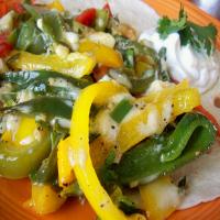 Rajas Con Queso (Peppers With Cheese) image