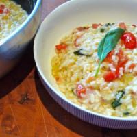 Fresh Tomato, basil and ricotta risotto Recipe - (4.5/5)_image