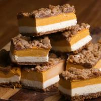 Pumpkin Cheesecake Bars Recipe by Tasty_image