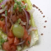 Watermelon Salad with Chocolate Vinaigrette_image