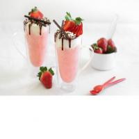 Microwave Strawberry Cream Mug Cake for Two Recipe - (4.8/5) image