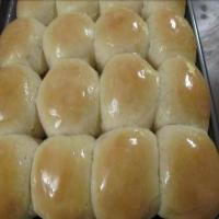 One hour yeast rolls image