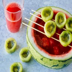 Watermelon Punch with Limoncello Shots image