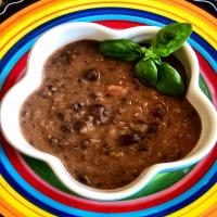 Creamy Black Bean Soup_image