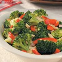Broccoli with Sauteed Red Pepper image