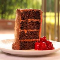 Cherry Pie Stuffed Chocolate Cake image