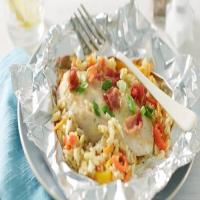 Chicken and Rice Casserole Foil Packs image