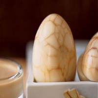 Tea-Marbled Eggs With Soy Balsamic Mayonnaise_image