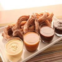 Homemade Churros with Dipping Sauce_image