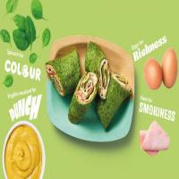 Punchy spinach wraps_image