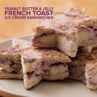 Peanut Butter & Jelly French Toast Ice Cream Sandwiches Recipe by Tasty image