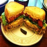 Texas Toast Tuna Patty melt By Noreen image