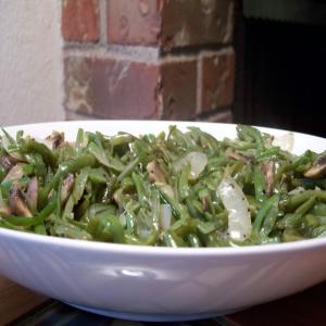 Country Green Beans and Onions_image
