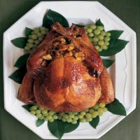 Maple-Syrup-Glazed Roast Turkey with Riesling Gravy image