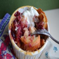Cherry white bread pudding Recipe - (4.1/5) image