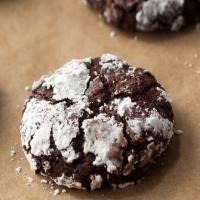 Flourless Deep Dark Chocolate Cookies image