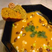 Creamed Potato and Pumpkin Soup image