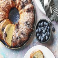 Ricotta Pound Cake with Lemon and Blueberries image