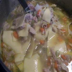 Pa Dutch Chicken Pot Pie Noodle Soup image