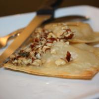 Butternut Squash, Sage, and Goat Cheese Ravioli with Hazelnut Brown-Butter_image