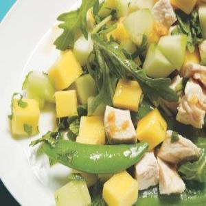 Chicken, Mango, & Sugar Snap Pea Salad Recipe - (4/5)_image