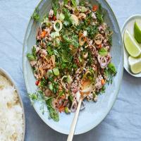 Herby Pork Larb With Chile image