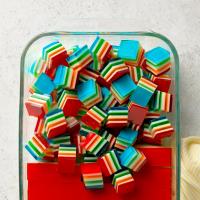 Rainbow Gelatin Cubes image