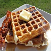 Overnight Refrigerator Waffles With Dutch Honey image