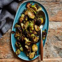 Crispy Bacon Fat Brussels Sprouts_image