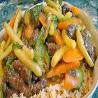 Stir-Fry Beef With String/Green Beans image