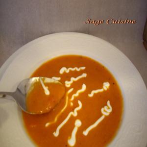 Easy Tasty Roasted Red Pepper Soup_image