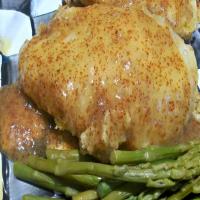 Brie Topped Dijon Chicken Breasts_image