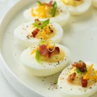 Bacon Cheddar Deviled Eggs Recipe by Tasty_image