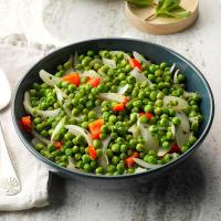 Minty Peas and Onions image