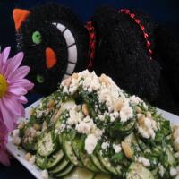 Zucchini Carpaccio With Feta and Pine Nuts image