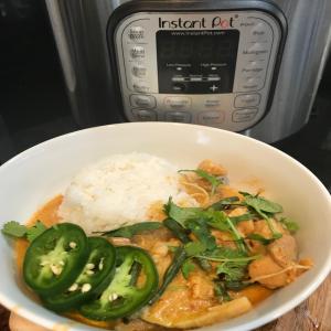 Instant Pot Chicken Red Curry_image