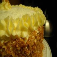 Southern Style Coconut Custard Cake_image