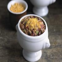 Double-Cheese Chili with Ground Beef image