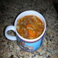 Cabbage and Ground Beef Soup image