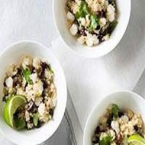 Quinoa With Black Beans And Hominy_image