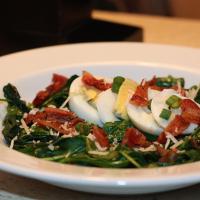 Easy Warm Spinach Salad_image