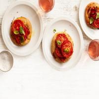 Tomato-Basil Pizzettes image