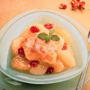 Apple, Pear and Cranberry Cobbler image