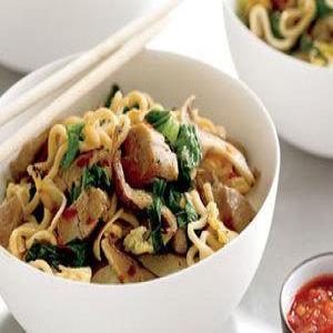Asian Pork, Mushroom, and Noodle Stir-Fry_image