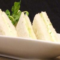 Cucumber Mint Tea Sandwiches image