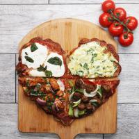 Heart-Shaped Scalloped Potato-Crust Pizza Recipe by Tasty_image